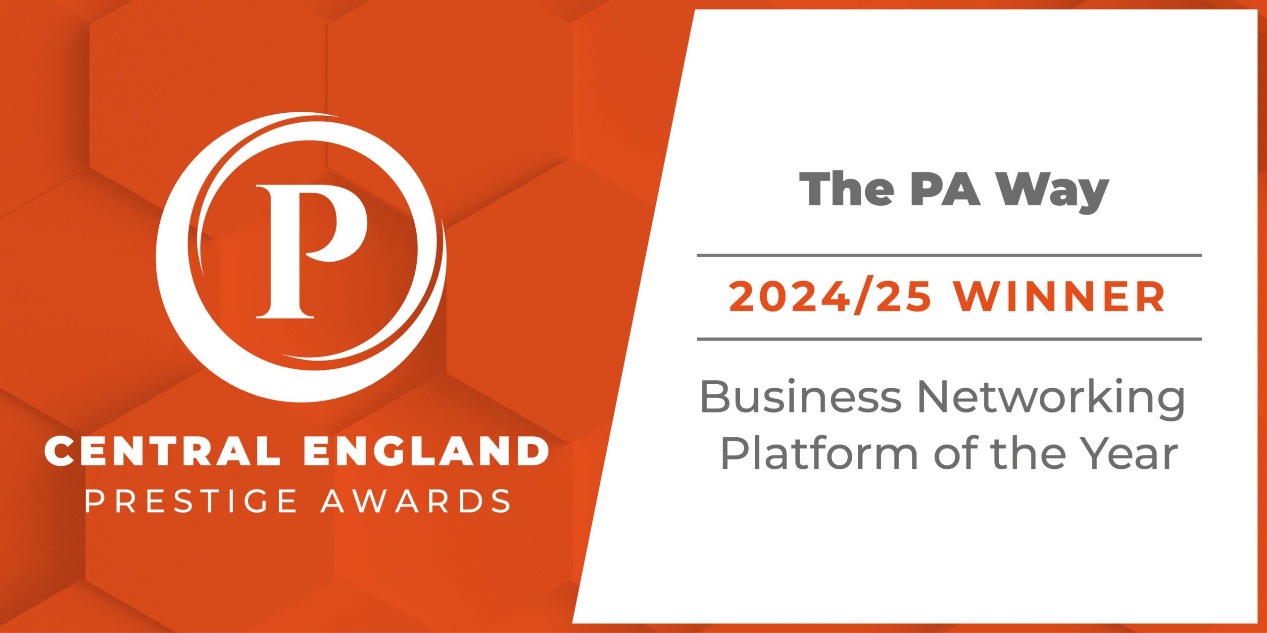 Central England Prestige Awards — Business Networking Platform of the Year 2024/25