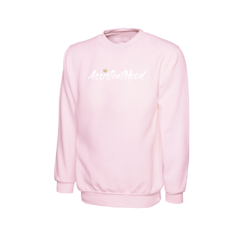 AssistantHood Sweatshirt Pink