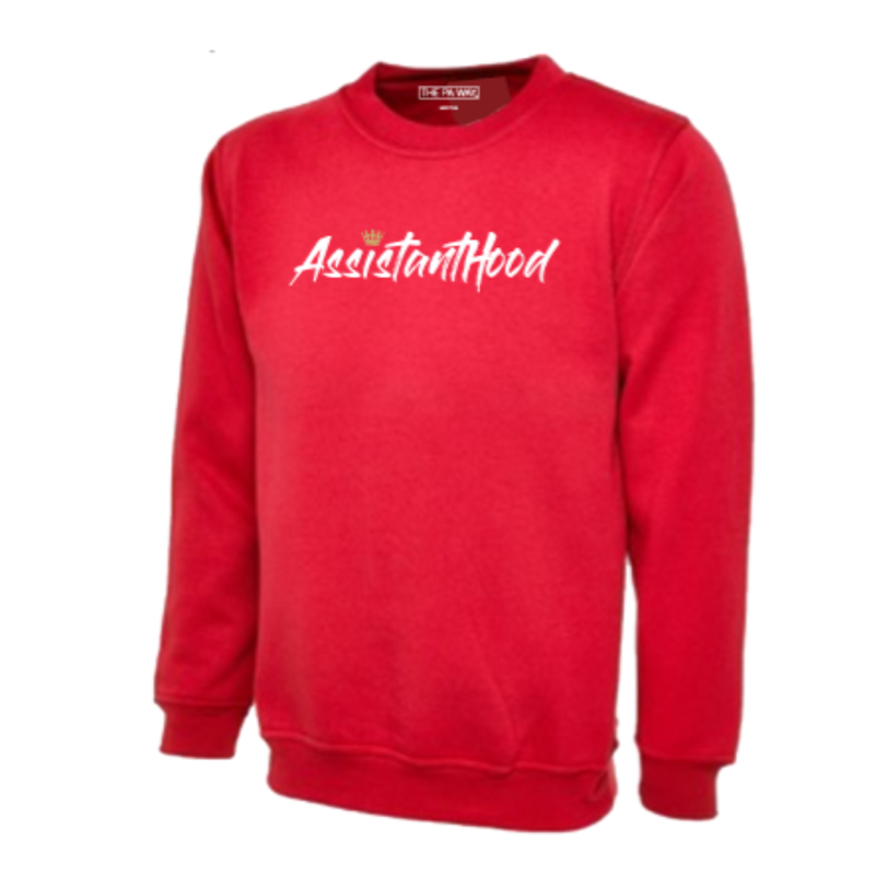 AssistantHood Sweatshirt Red